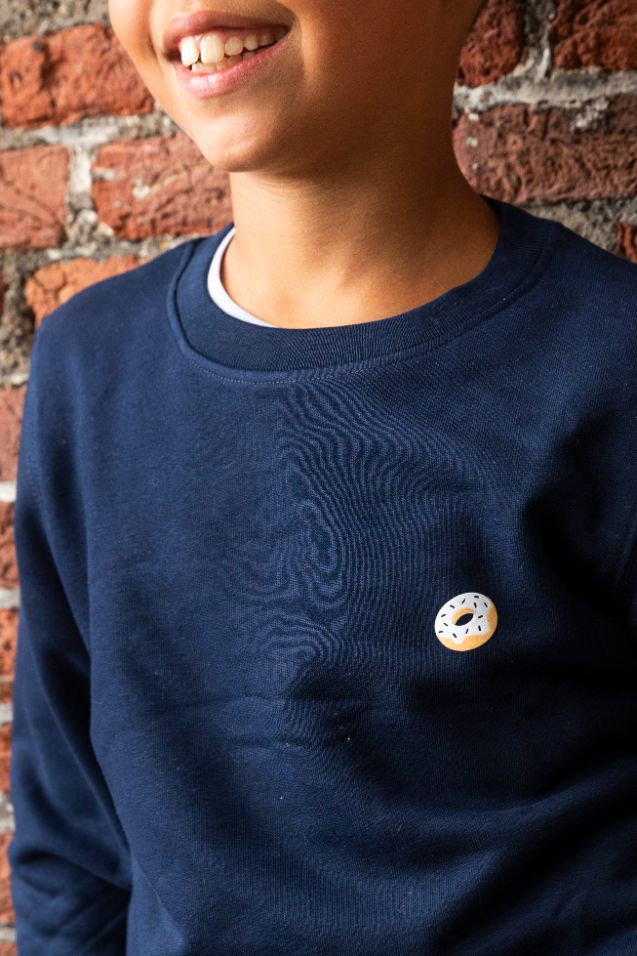 Kiddo - Sweater Navy Blue - Donut