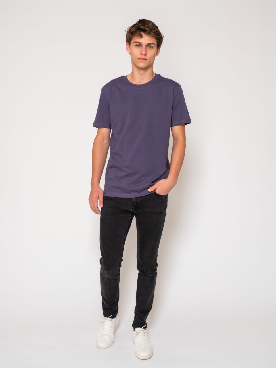 STROM_basic collection_deep purple_shirt.