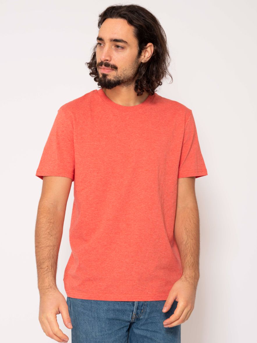 STROM_basic collection_heather poppy red_shirt