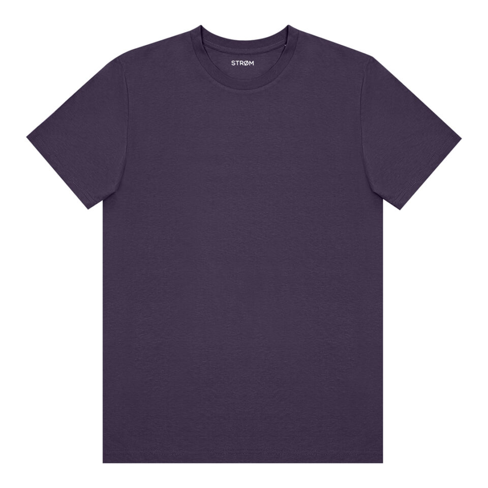 STROM_basic collection_deep purple_shirt