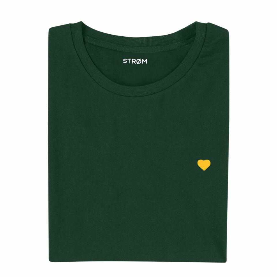 STROM - Garden Green - Yellow Heart - Shirt
