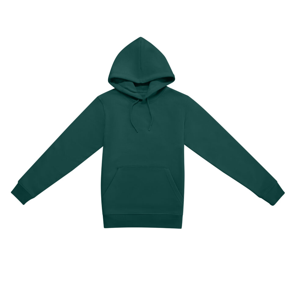 STROM_forest_green_hoodie