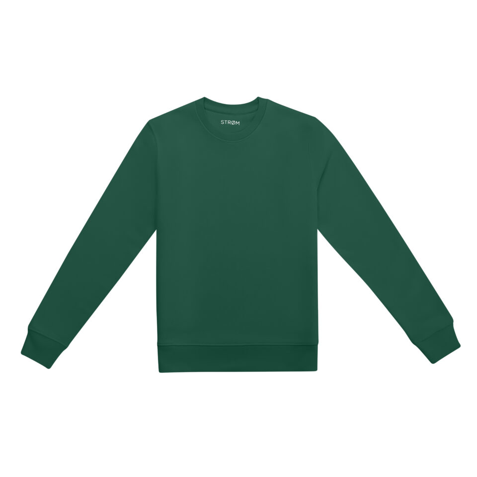 STROM_forest_green_sweater