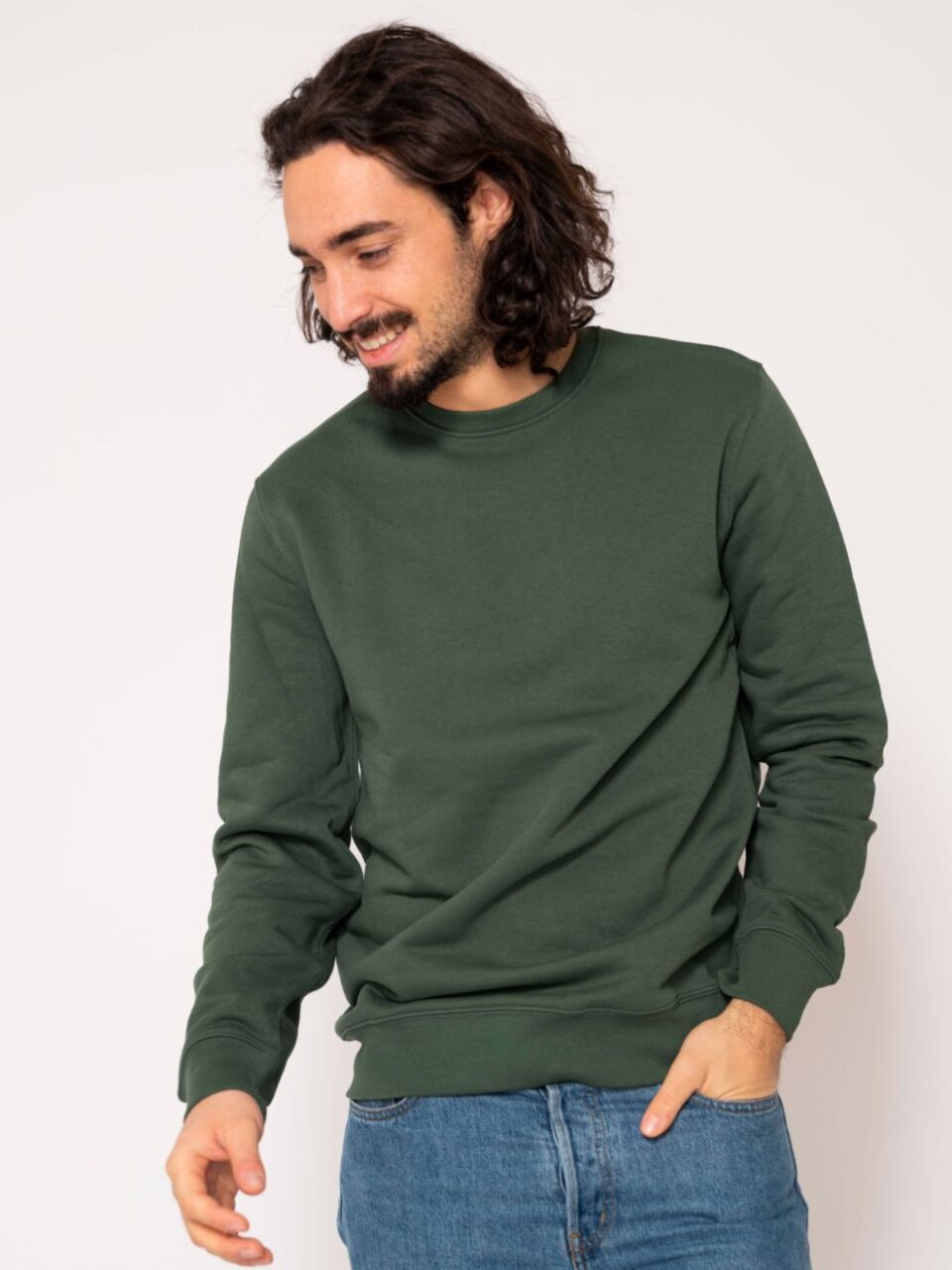 STROM_Forest Green_Sweater