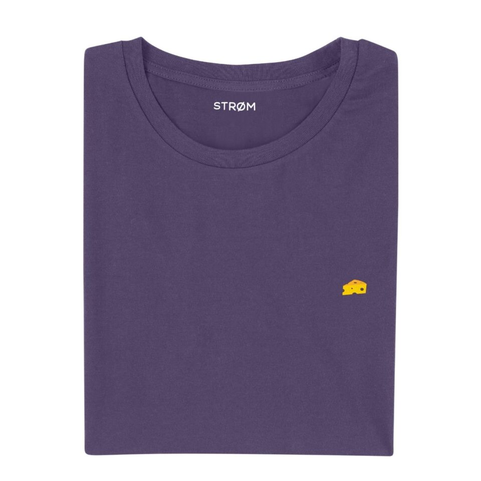 STROM - Deep Purple Shirt - Cheese