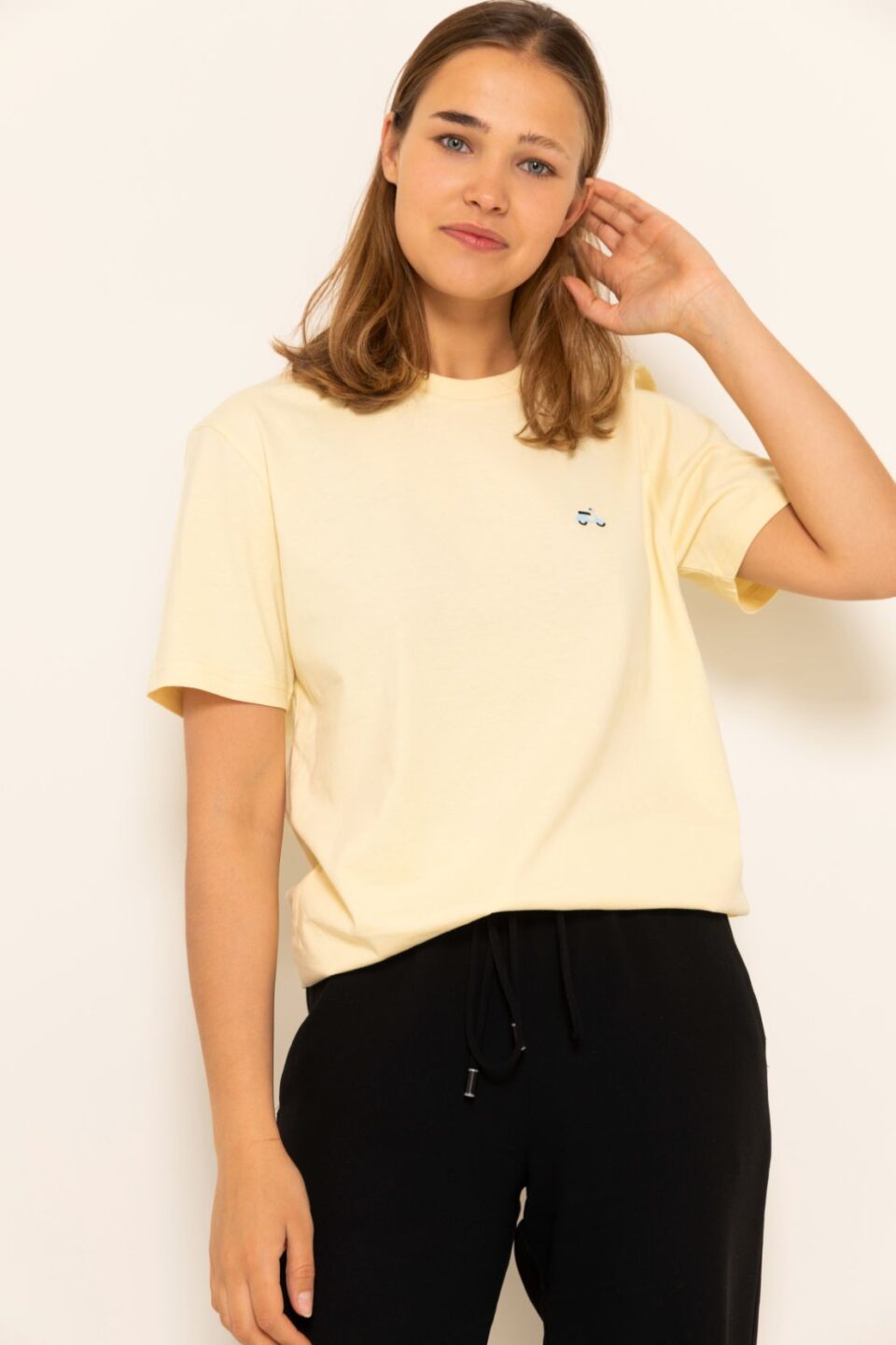 T-Shirt Mellow Yellow - Light Blue Vespa