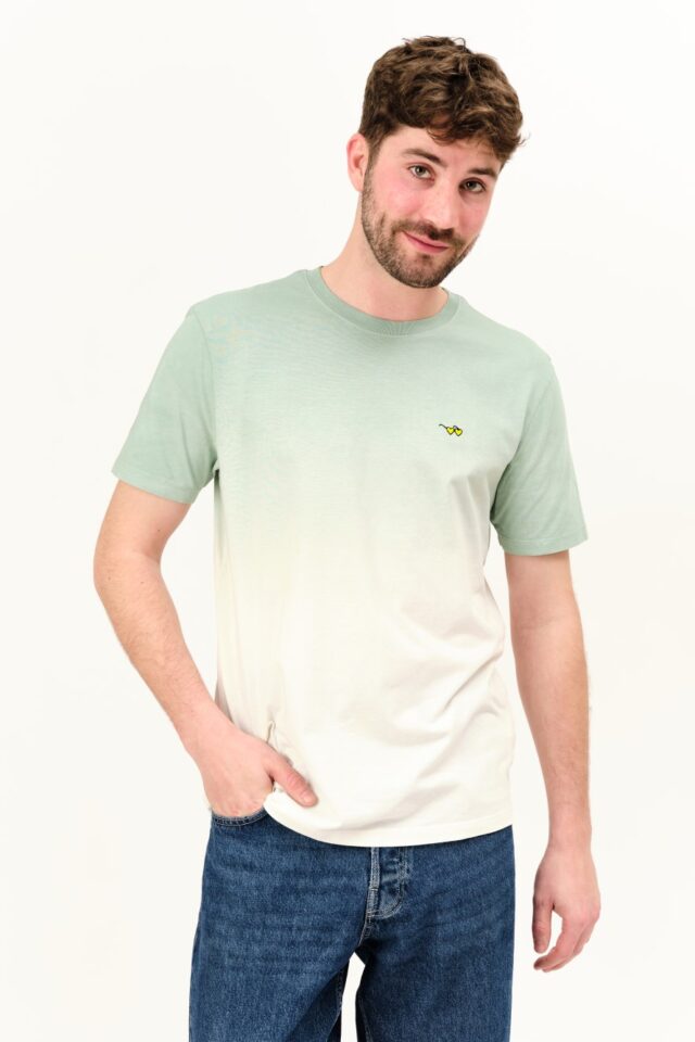 Gradient Green-Sunglasses-T-shirt-STROM Clothing