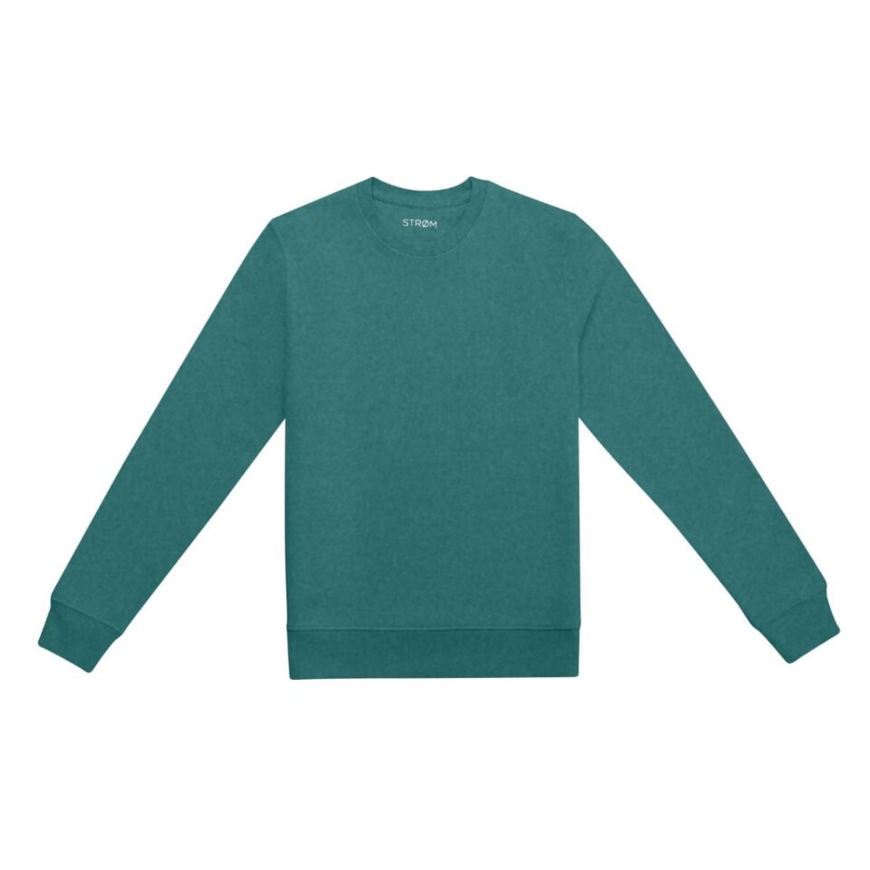 STROM Clothing_Basics_Washed Teal Green Sweater